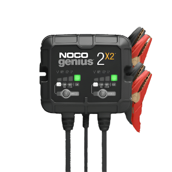 Cargador/mantenedor GENIUS2x2 NOCO 2A x 2 posiciones