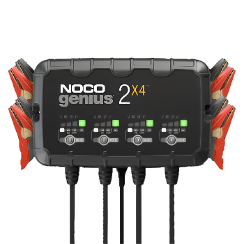 Cargador/mantenedor GENIUS2x4 NOCO 2A x 4 posiciones