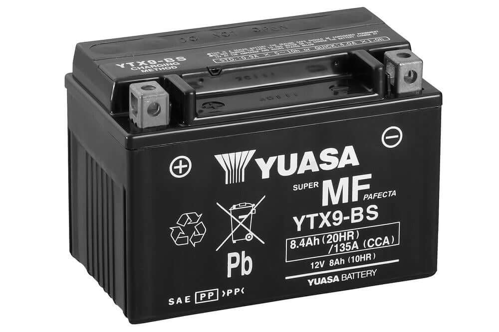 YTX9-BS Yuasa PowerSport Battery ($10 Core Charge)