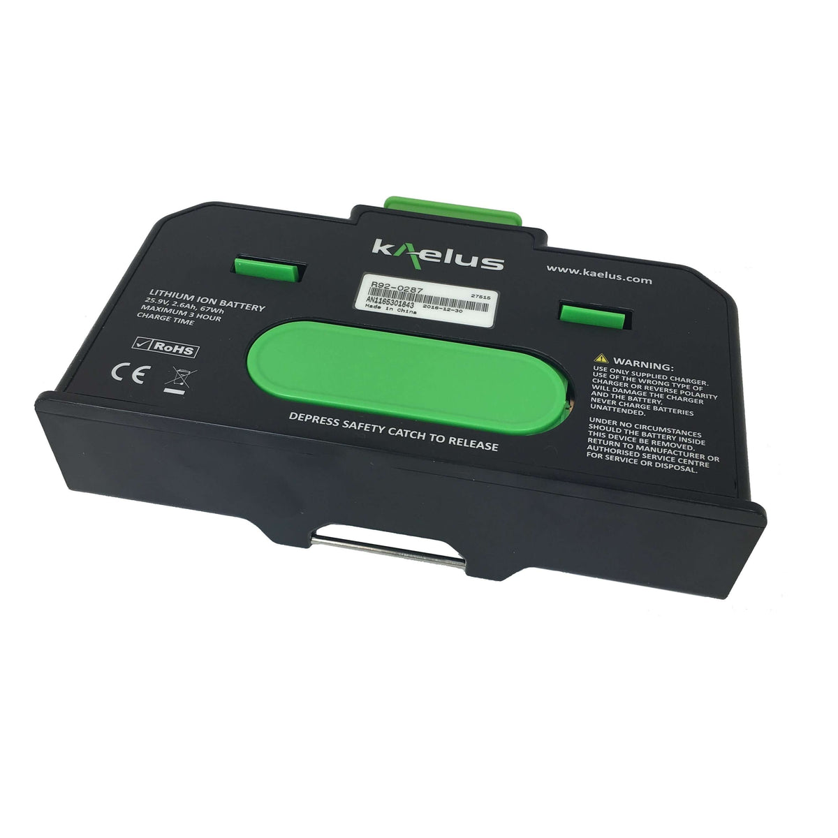R92-0287 Battery Kaelus Lithium Battery Rebuild Service