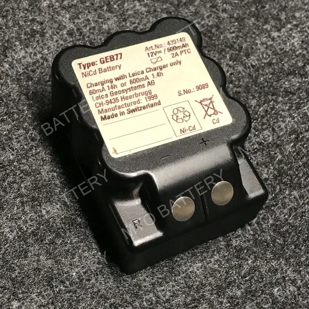 GEB77 Leica / Wild Battery Rebuild Service