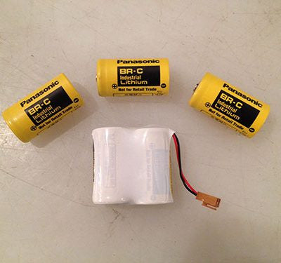 Replacement Batteries for PLC Battery Backups