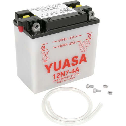 12N7-4A Yuasa PowerSport Battery ($10 Core Charge)