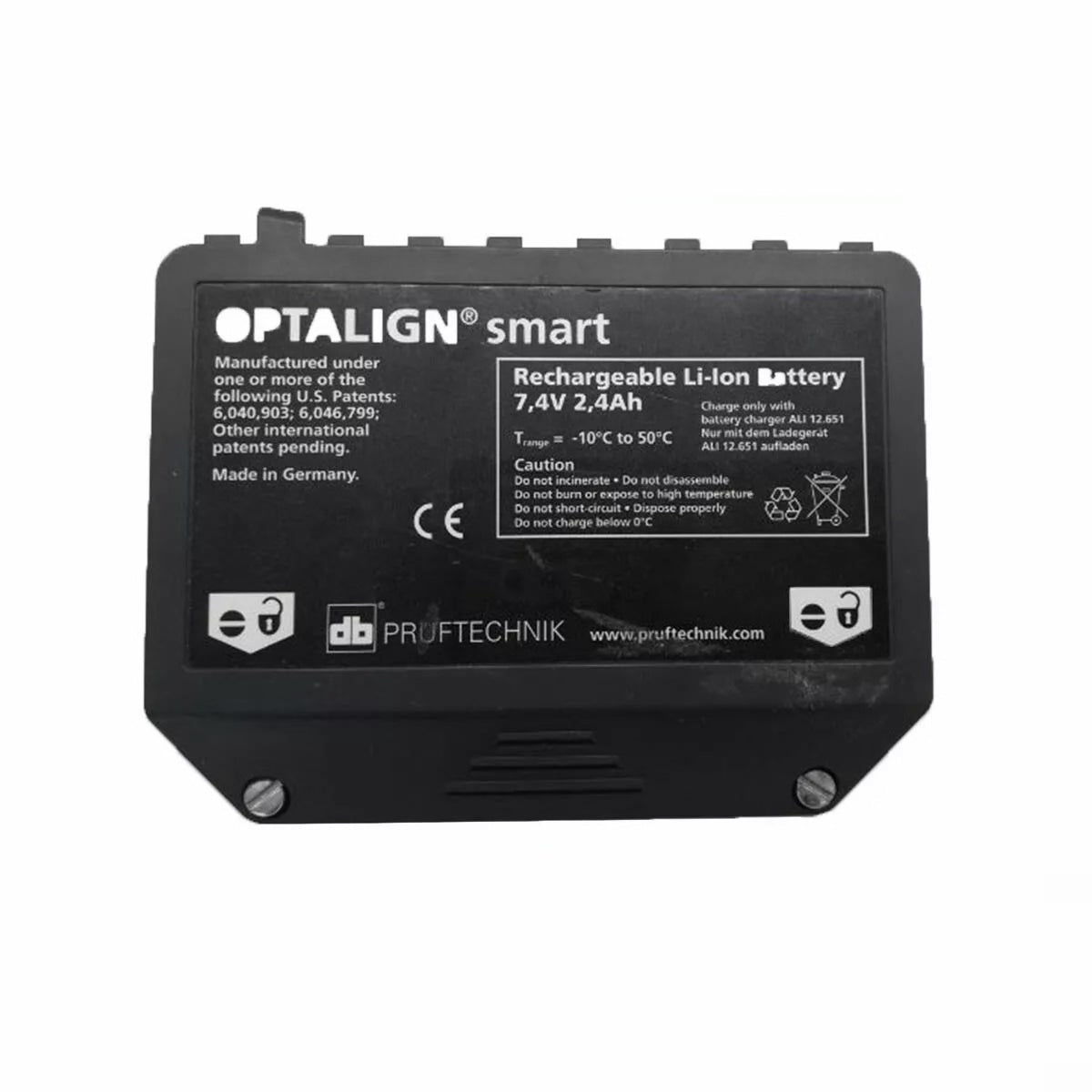 ALI l2.601 PRUFTECHNIK® Optalign Smart Lithium Battery Rebuild Service