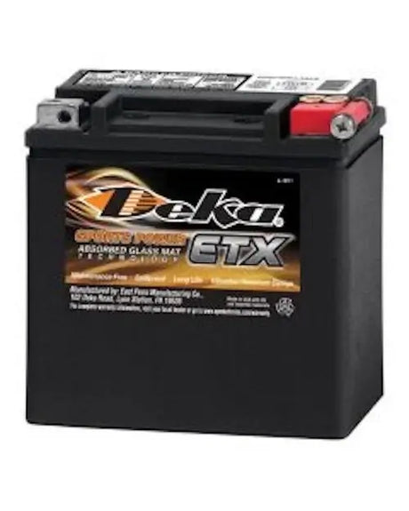 ETX14L DEKA PowerSport Battery ($10 Core Charge)