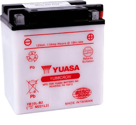 YB10L-B2 Yuasa PowerSport Battery ($10 Core Charge)