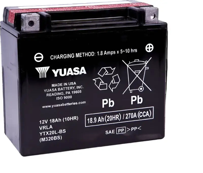 YTX20L PowerSport Battery ($10 Core Charge)