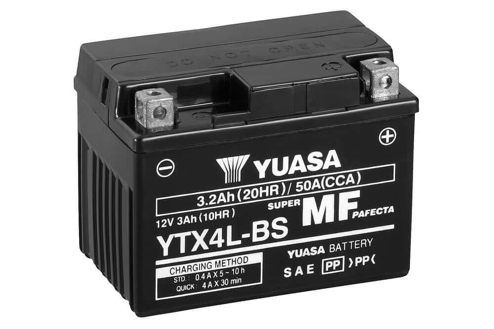 YTX4L YUASA PowerSport Battery ($10 Core Charge)