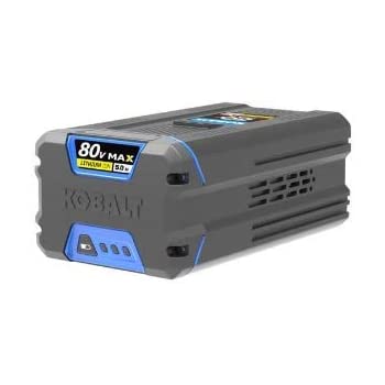 Kobalt 80v max 2024 battery and charger