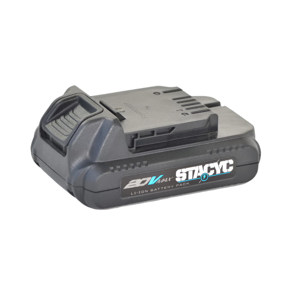Stacyc® 20V 2Ah 5 Cell Lithium Battery Rebuild Service (Upgraded to 2.5Ah)