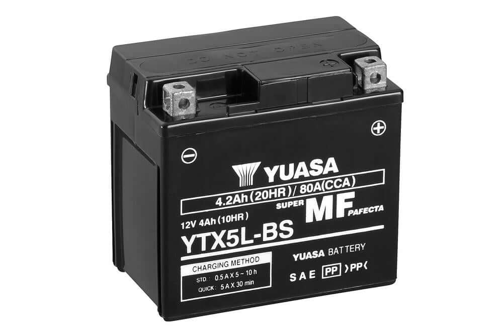 YTX5L Yuasa PowerSport Battery ($10 Core Charge)