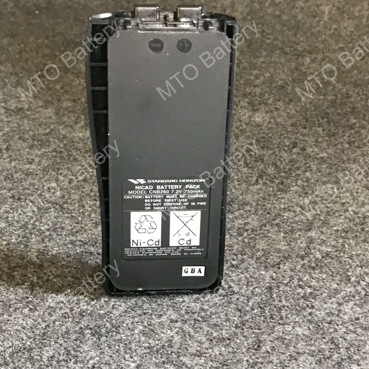 CNB260 Standard Horizon Battery Pack Rebuild Service