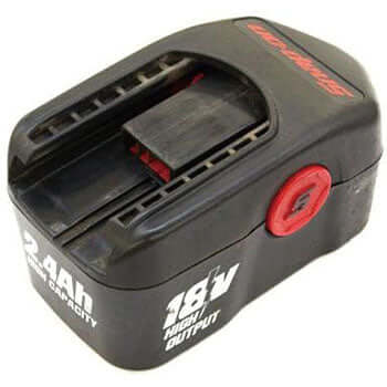 Snap on cordless battery sale