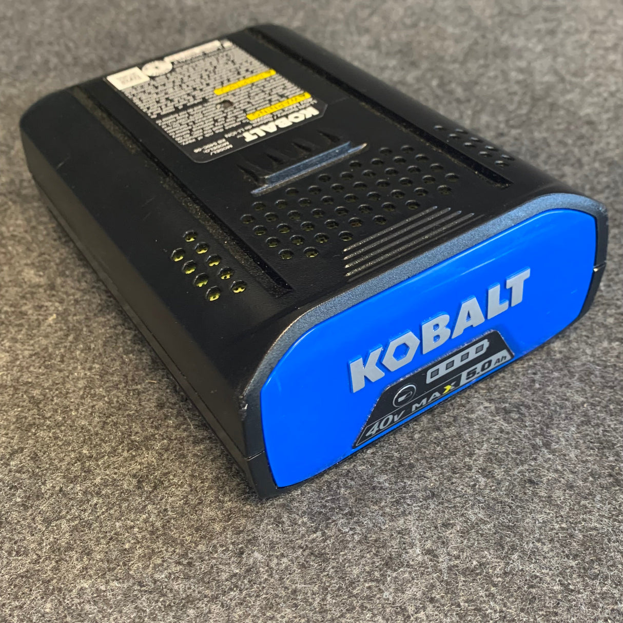 KB 640-03 Kobalt 40V Lithium Battery Rebuild Service (KB640-03)